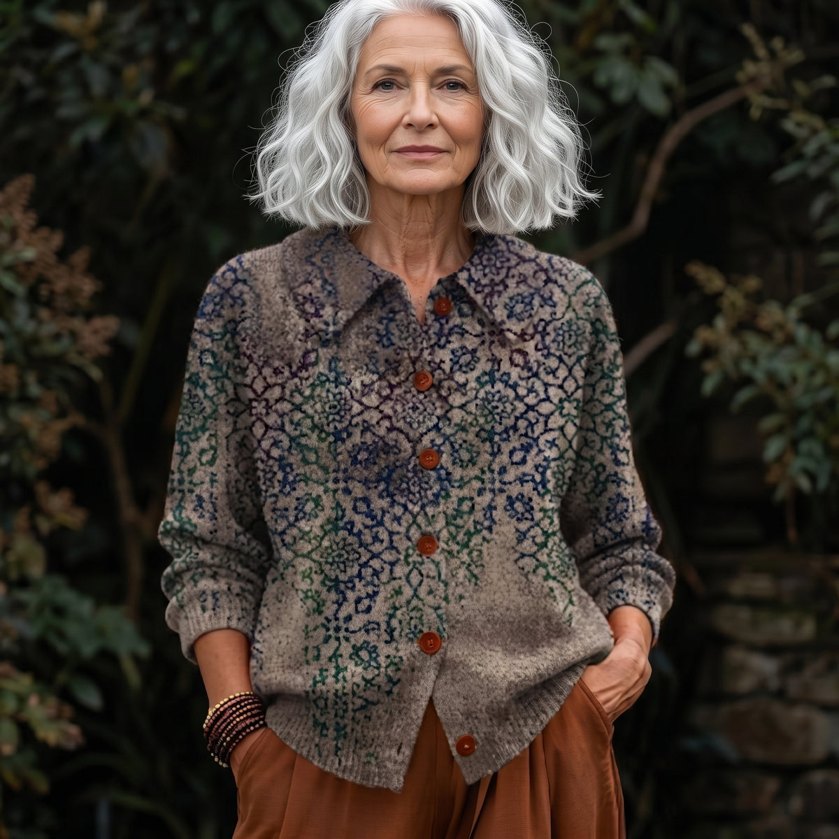 Le Pull Chemise à Carreaux Signature